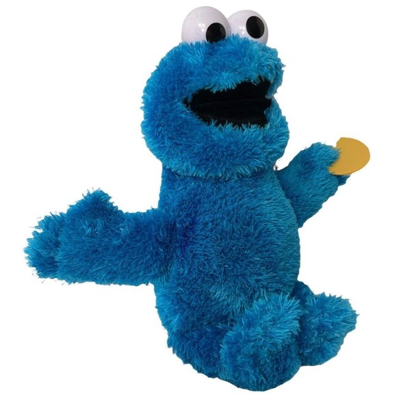 Sesame Street Feed Me Cookie Monster Plush Talking Singing Vibrating Toy 14" - Picture 3 of 5